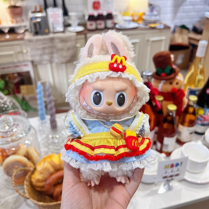 Labubu Clothes - Basic Suit Collection 4 for 17CM Doll - Image 2